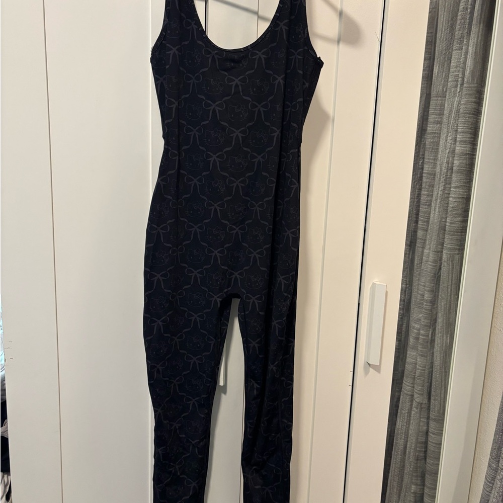 Hello Kitty Black Patterned Jumpsuit - image 1